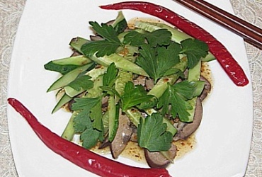 БАНЬ ЯОСЫ ШЭНЦАЙ - Салат из почек